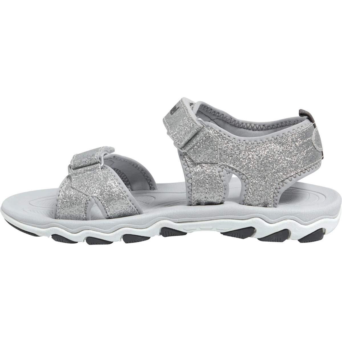 HUMMEL SANDAL_GLITTER_JR 203306 1508 SILVER