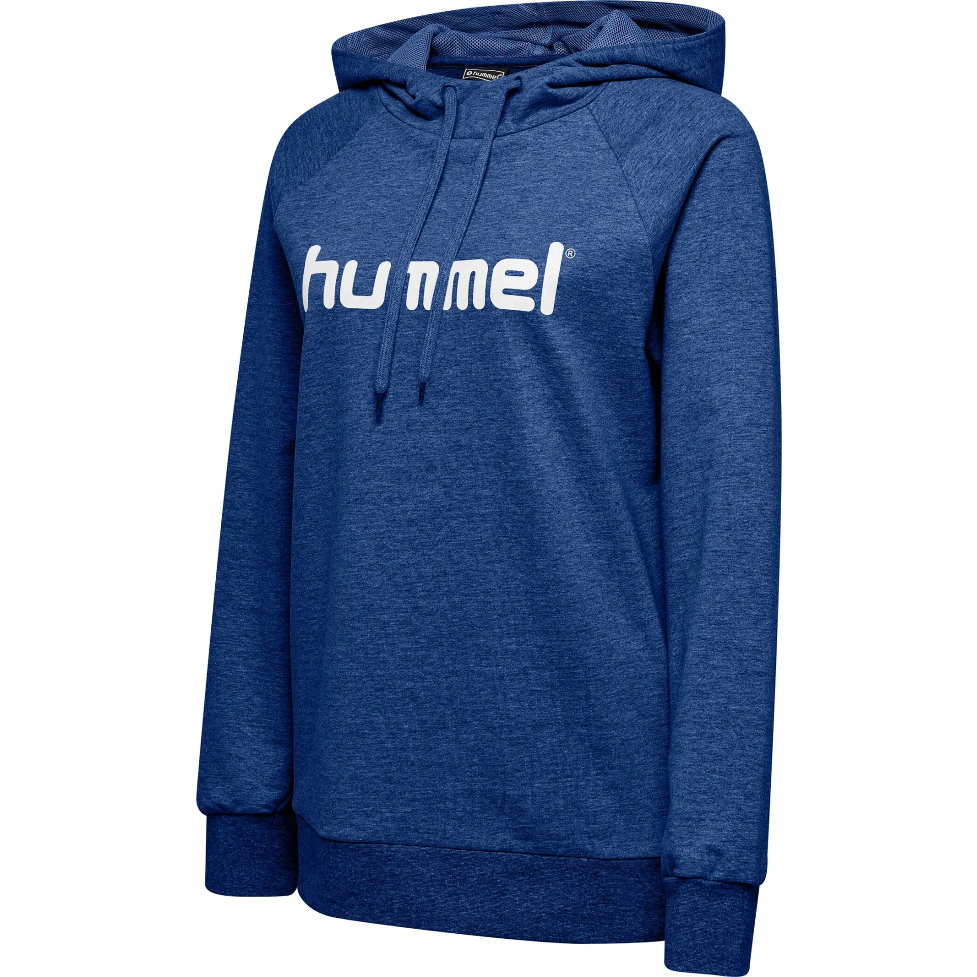 HUMMEL Damen_Kapuzensweat_HMLGO_COTTON_LOGO_HOODIE_WOMAN 203517 7045 TRUE BLUE