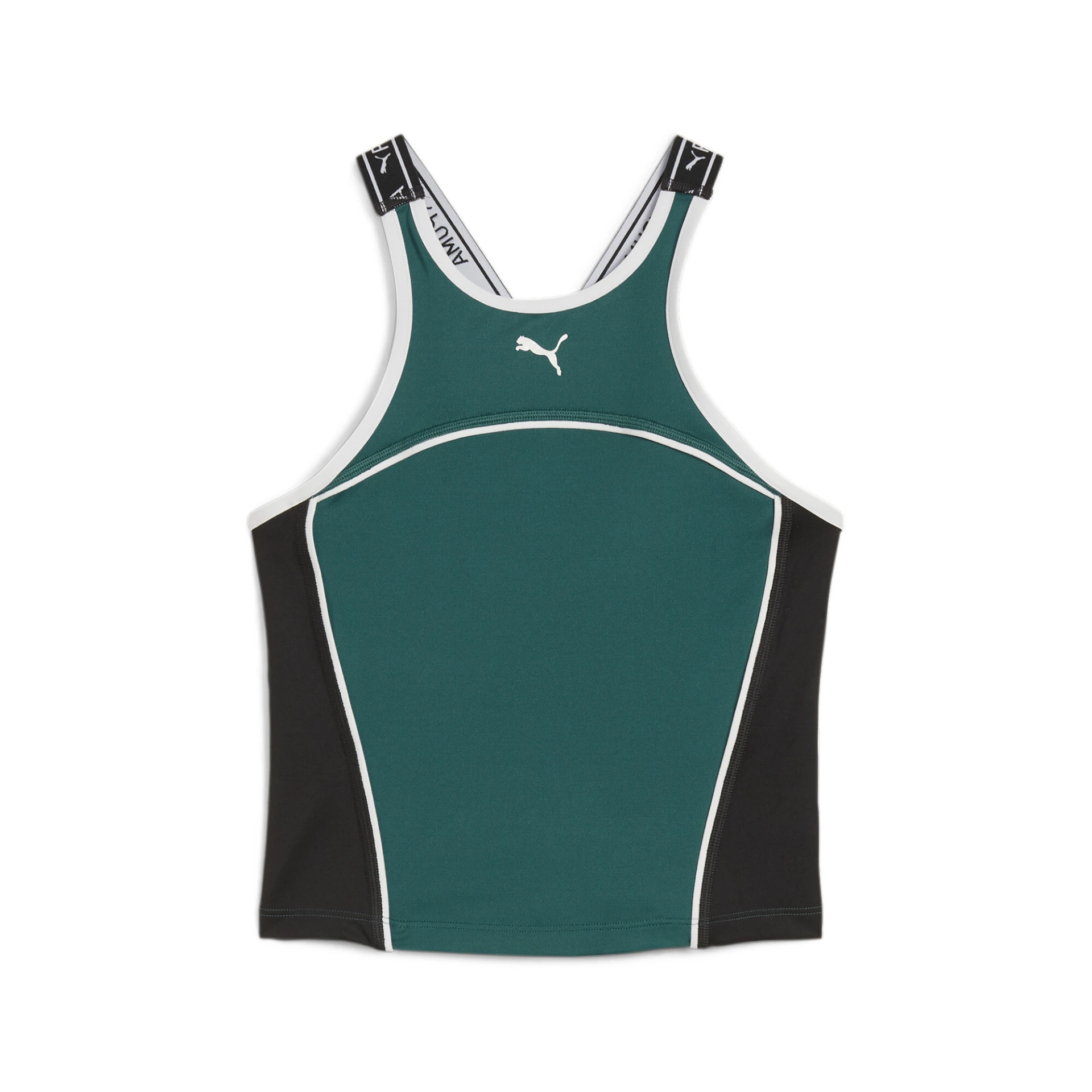 PUMA FIT_TRAIN_STRONG_FITTED_TANK 525028 083 Cold Green