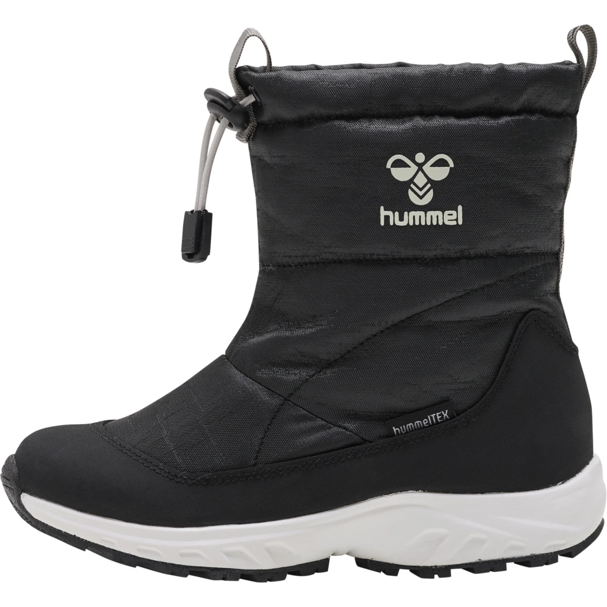 HUMMEL ROOT_PUFFER_BOOT_RECYCLED_TEX_JR 215406 2001 BLACK