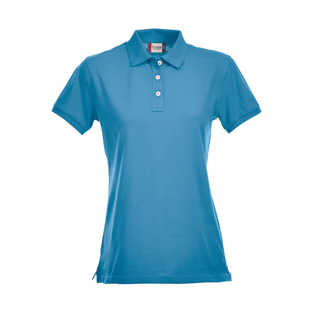 CLIQUE Stretch_Premium_Polo_Women 028241 54 türkis