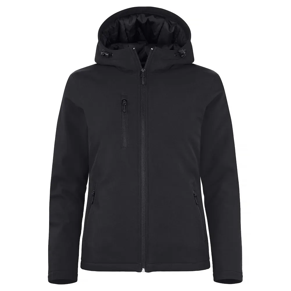 CLIQUE Padded_Hoody_Softshell_Women 020953 99 schwarz