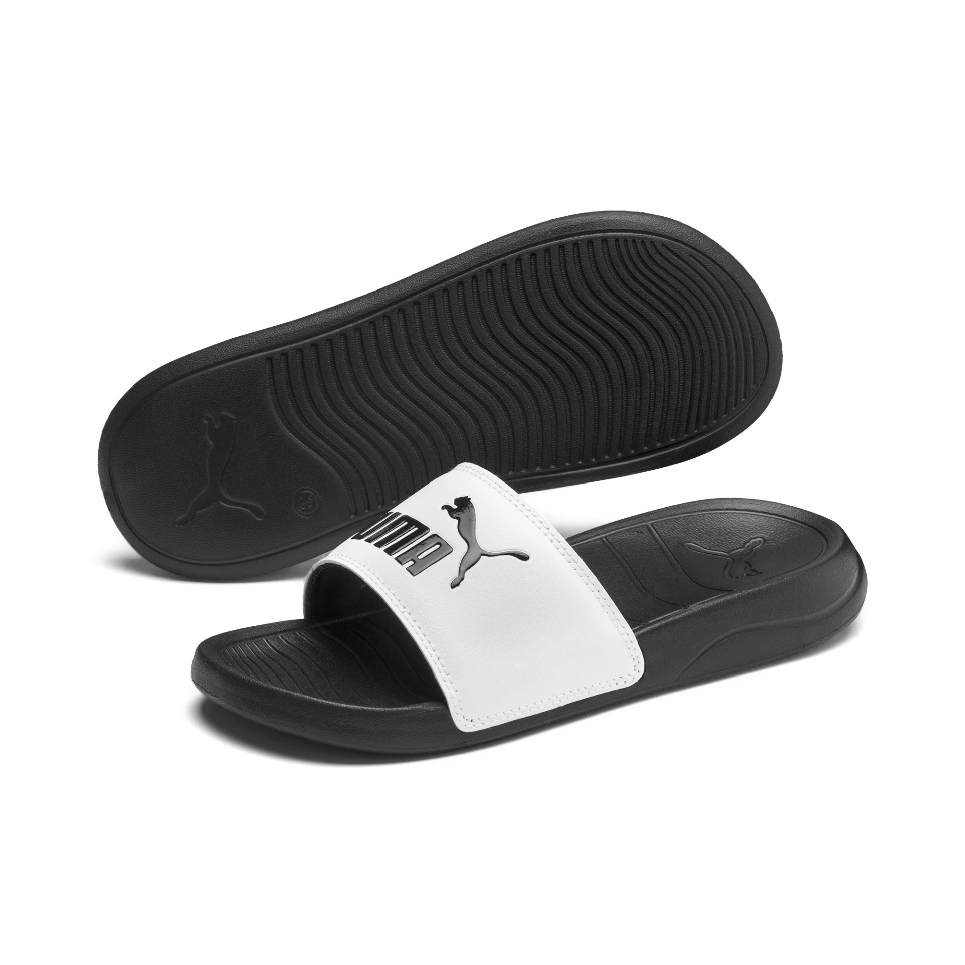 002 PUMA WHITE-PUMA BLACK