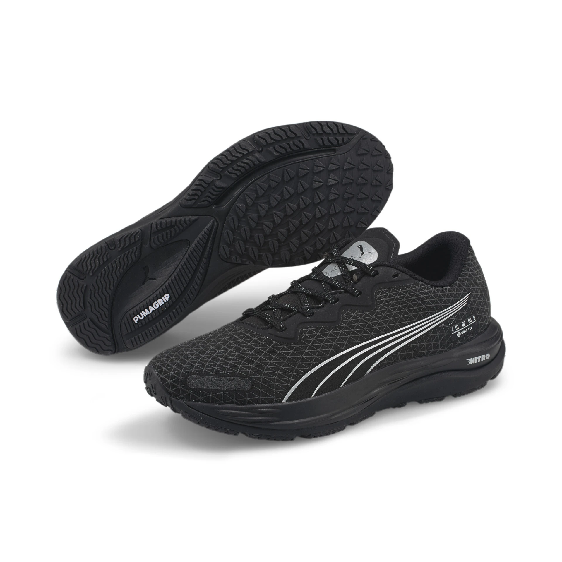 001 PUMA BLACK-METALLIC SILVER