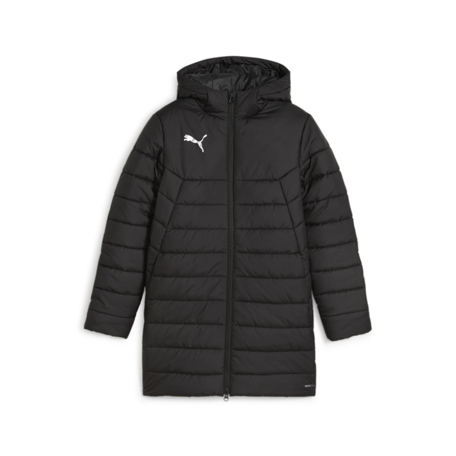 PUMA teamFINAL_Bench_Jacket_Jr 658741 003 PUMA Black-PUMA Silver