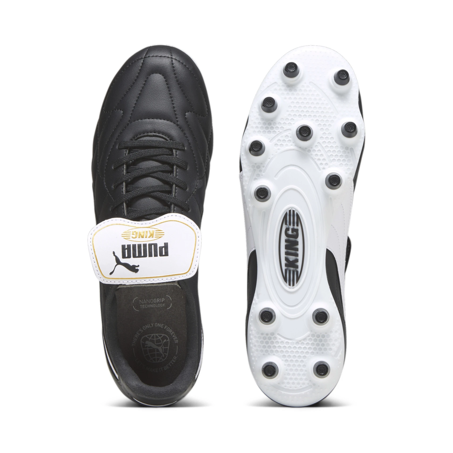 PUMA KING_TOP_FG_AG 107348 001 PUMA BLACK-PUMA WHITE-PUMA