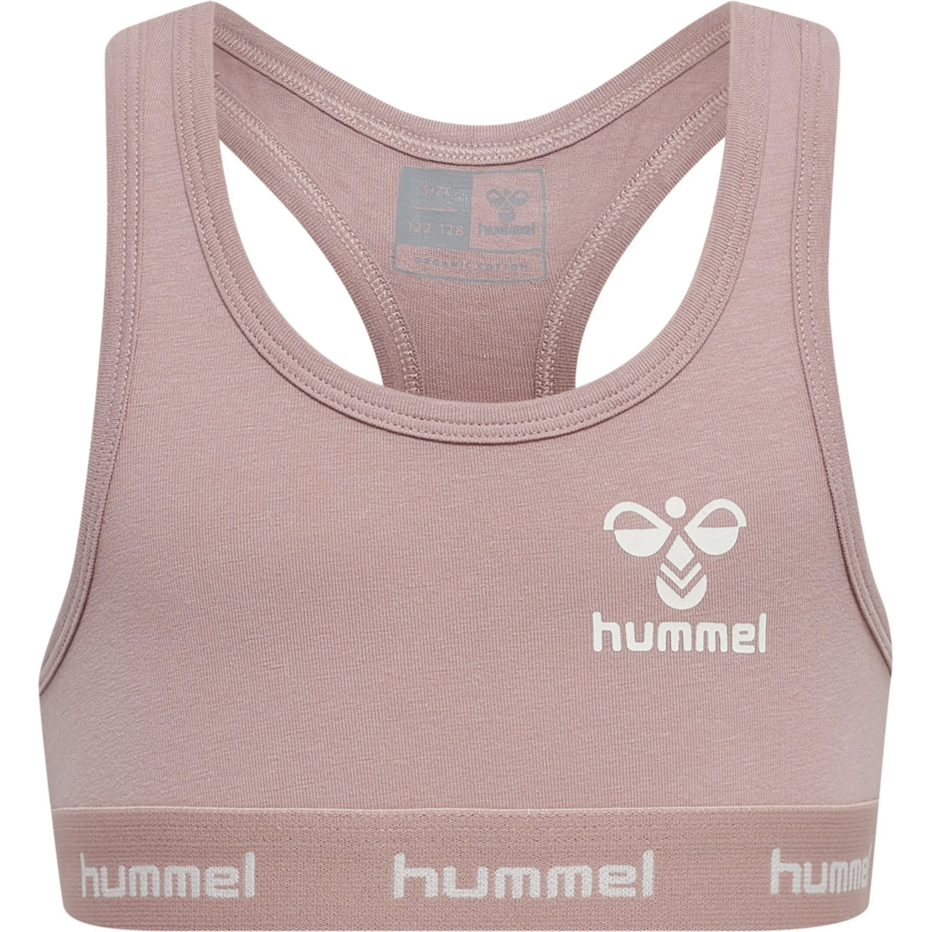 HUMMEL HUMMEL_Kinder_Shirt_hmlCAROLINA_TOP_2_PACK 214186 4849 WOODROSE/BLACK IRIS