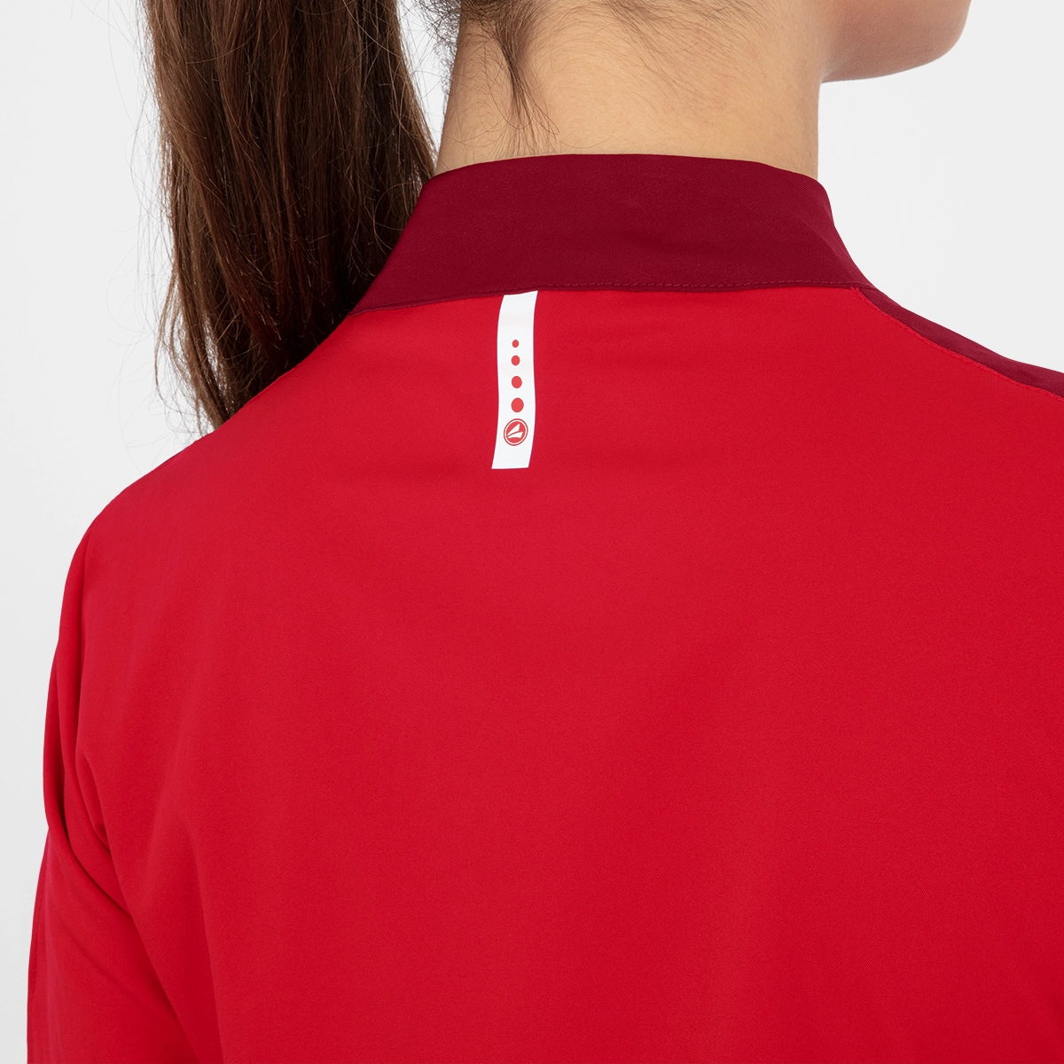 JAKO Damen_Praesentationsjacke_Champ_20 9820D 01 rot/weinrot