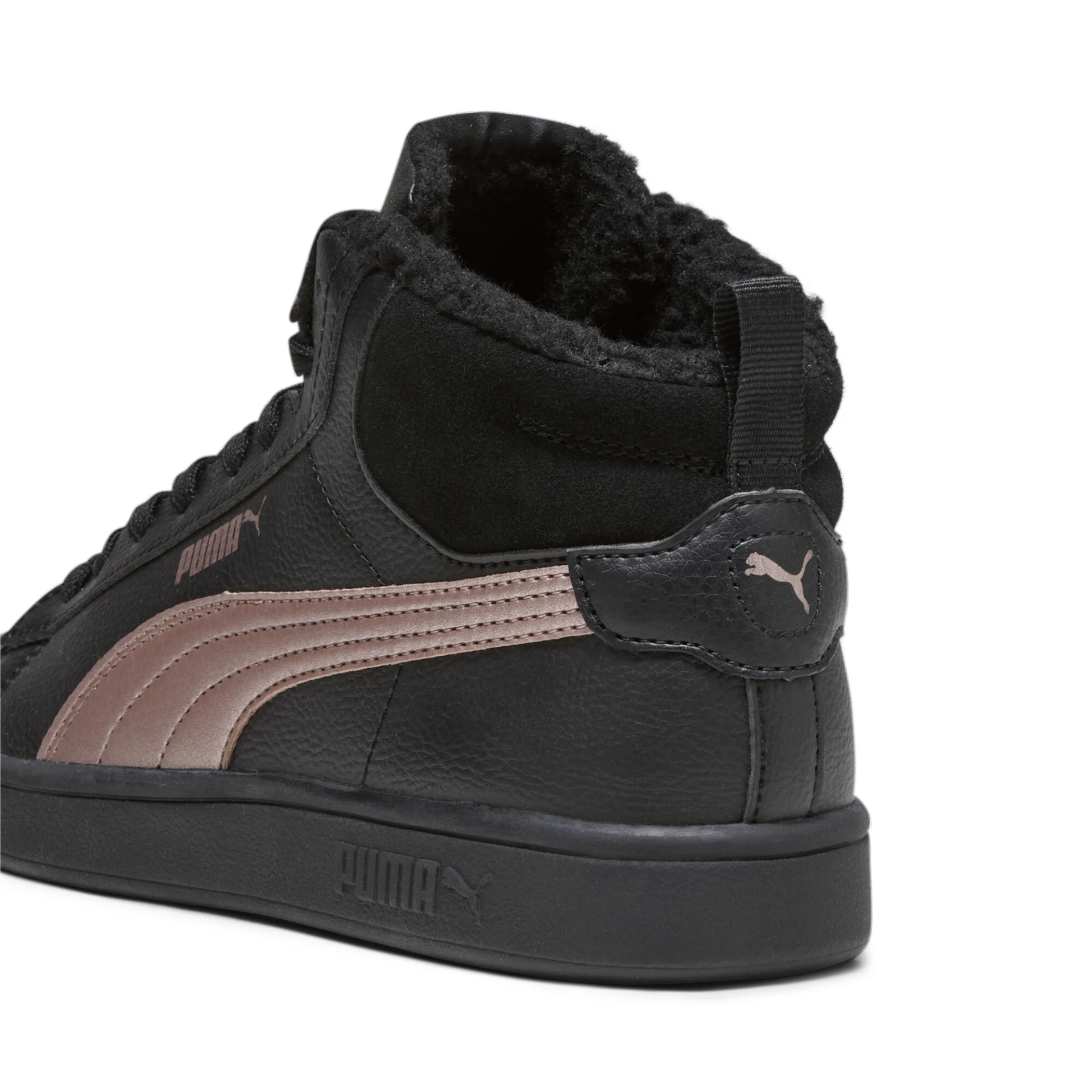 PUMA Puma_Smash_30_Mid_WTR 392335 005 PUMA BLACK-ROSE GOLD