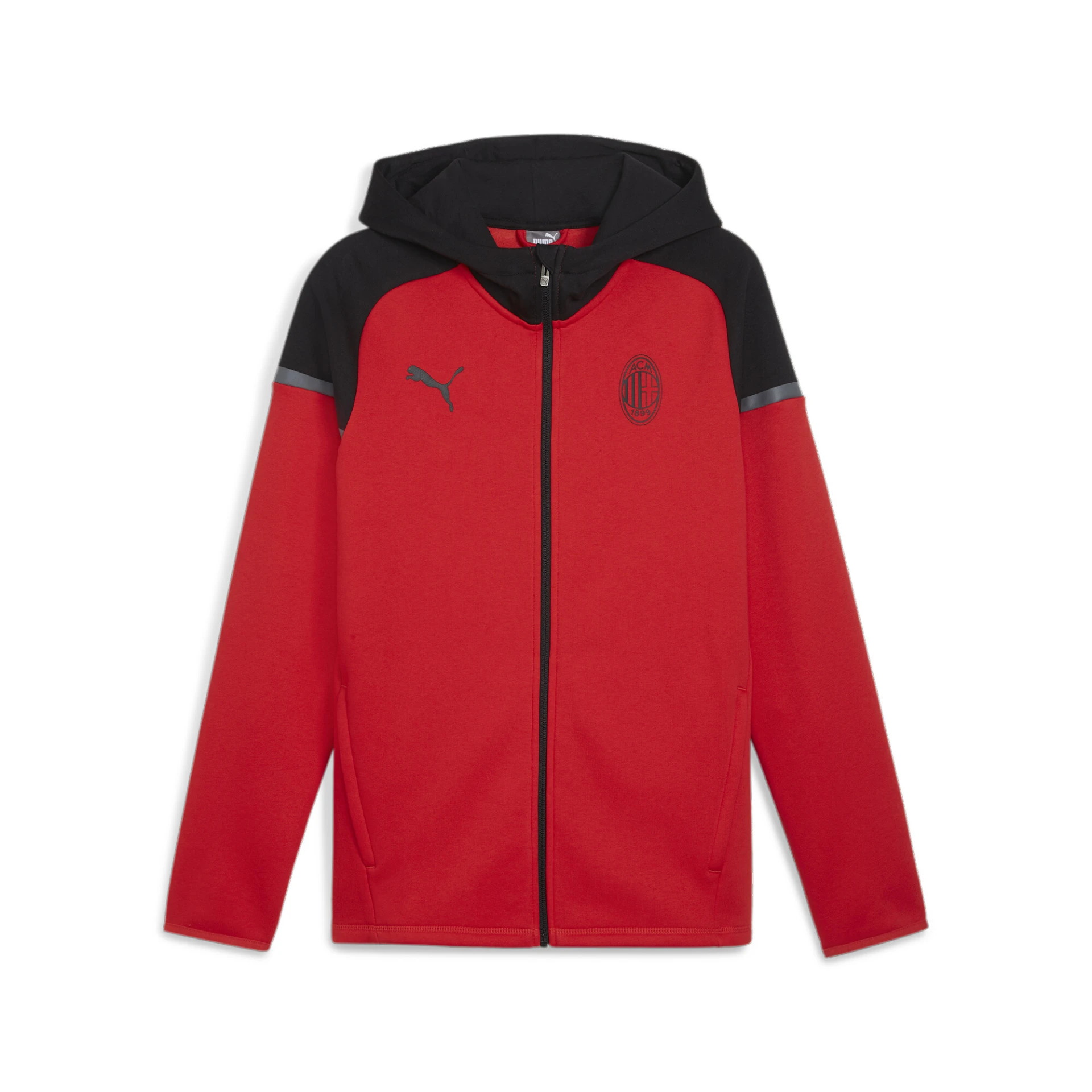 PUMA ACM_Casuals_Hooded_Jkt 772303 001 FOR ALL TIME RED-PUMA BLAC