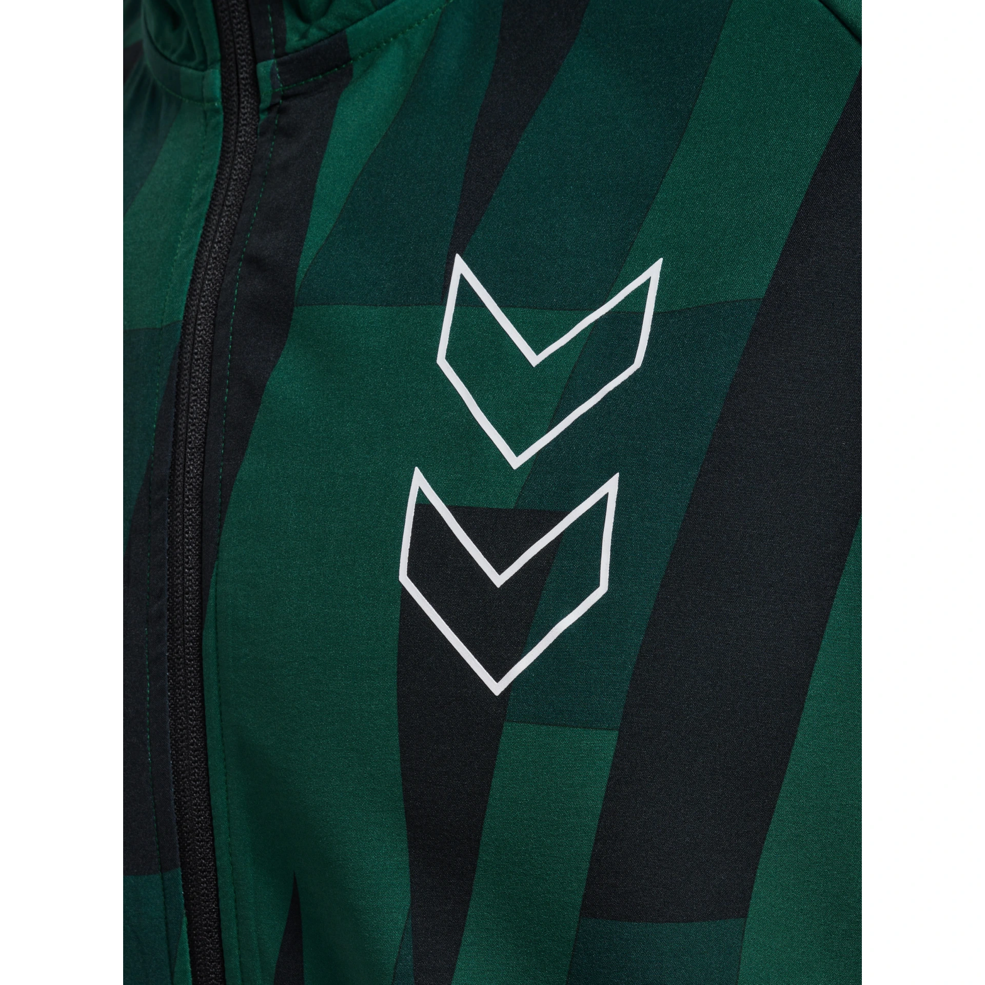 HUMMEL hmlCOURT_AOP_JACKET 226922 6614 RAIN FOREST