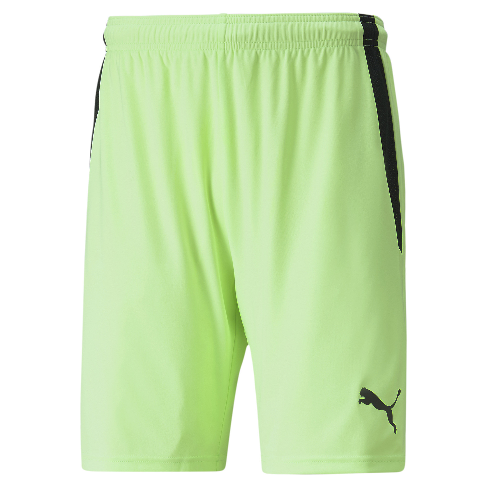 PUMA teamLIGA_Shorts 704924 020 FIZZY LIME-PUMA BLACK