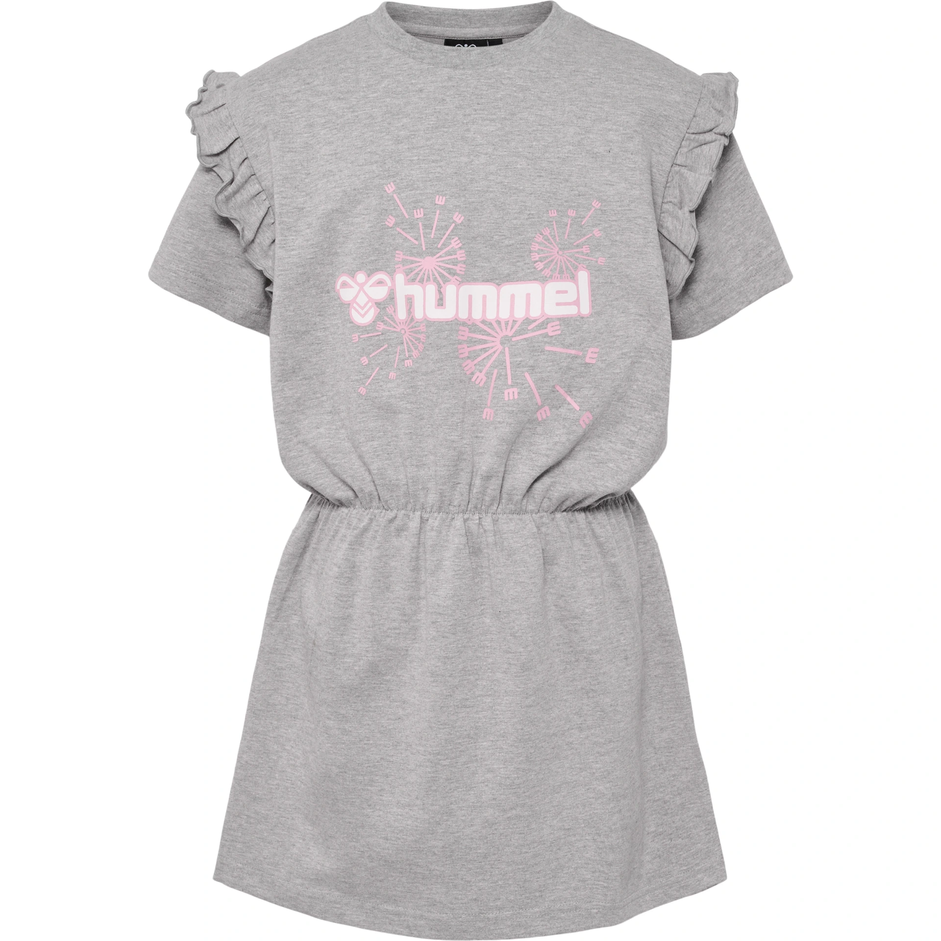 HUMMEL hmlJASMIN_DRESS_S_S___GREY_MELANGE___116 217613 2006 GREY MELANGE