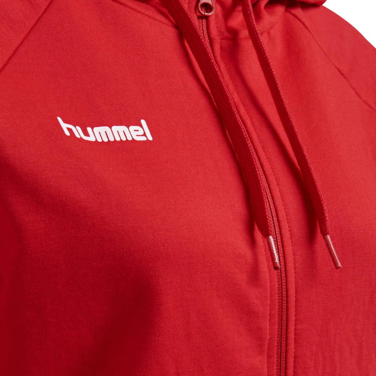 HUMMEL Damen_Kapuzensweat_GO 204232 3062 TRUE RED