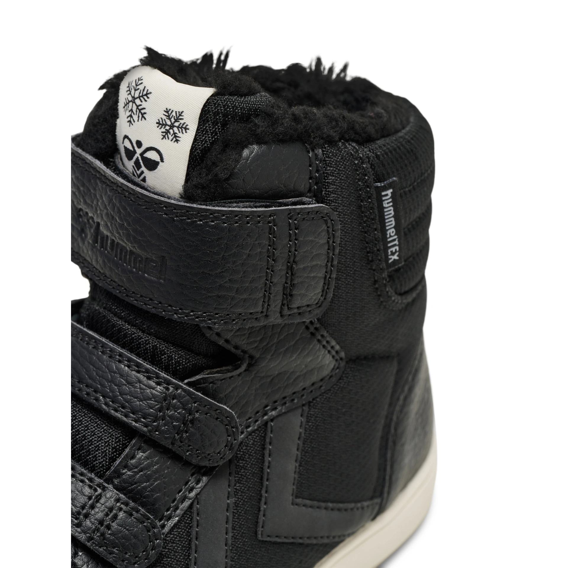HUMMEL STADIL_SUPER_POLY_BOOT_RECYCLED_TEX_JR___BLACK_GREY___23 215389 2448 BLACK/GREY