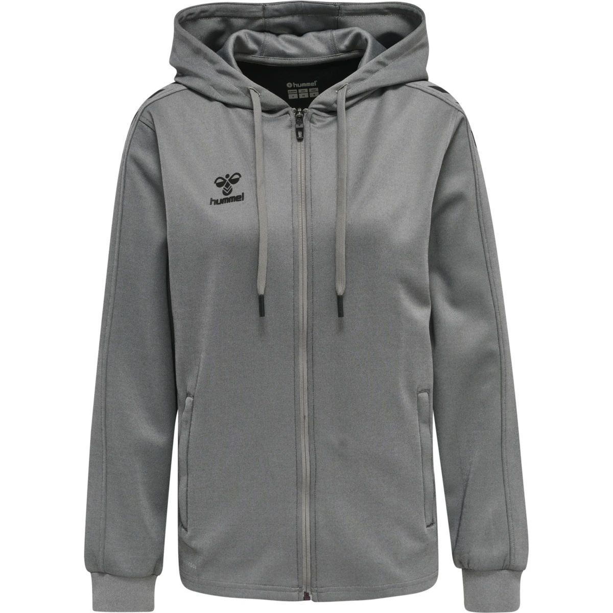 HUMMEL HUMMEL_Female_hmlCORE_XK_POLY_ZIP_HOOD_SWEAT_WOMAN 212650 2006 GREY MELANGE