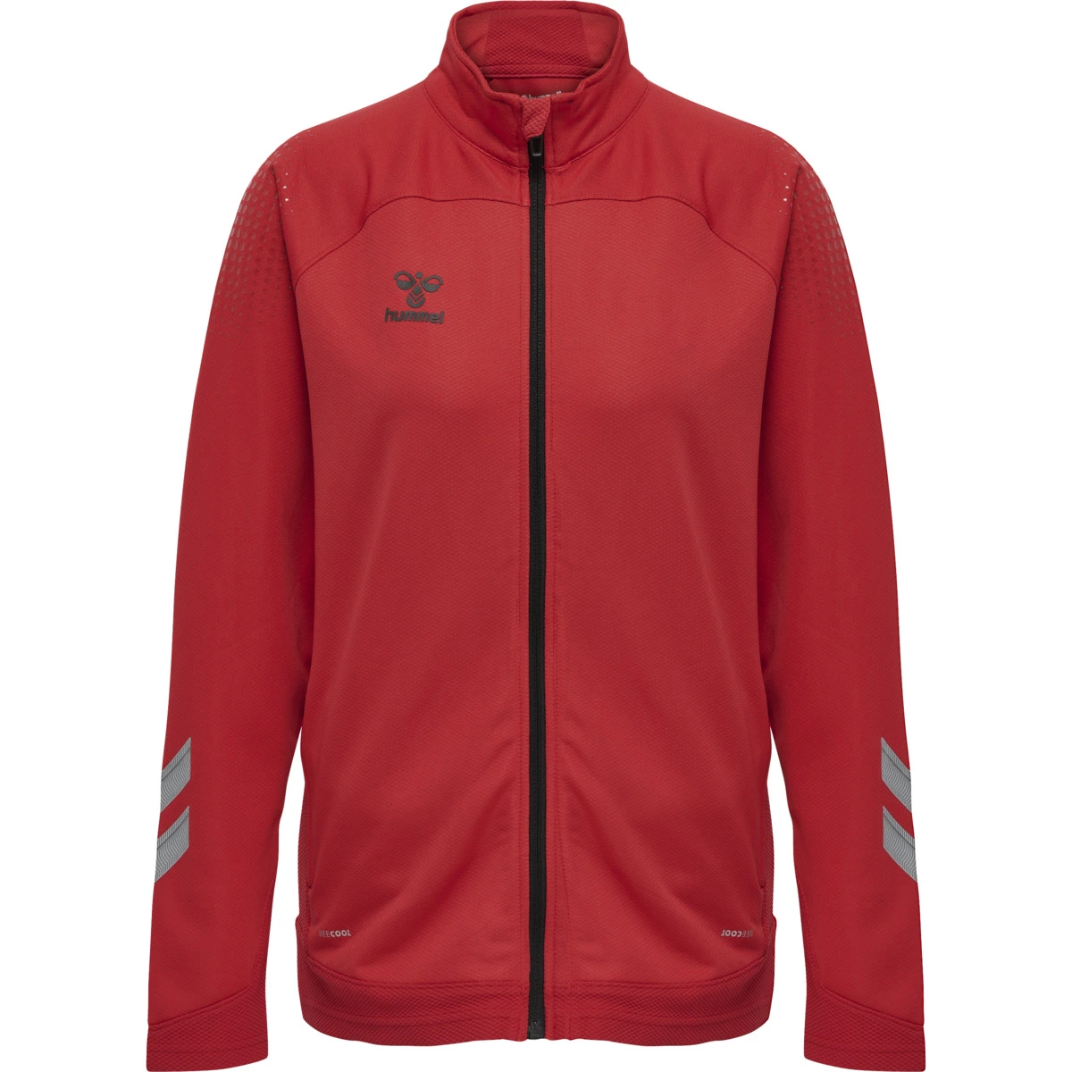 HUMMEL HUMMEL_Damen_Sweatshirt_hml_LEAD_WOMEN_POLY_ZIP 211854 3062 TRUE RED