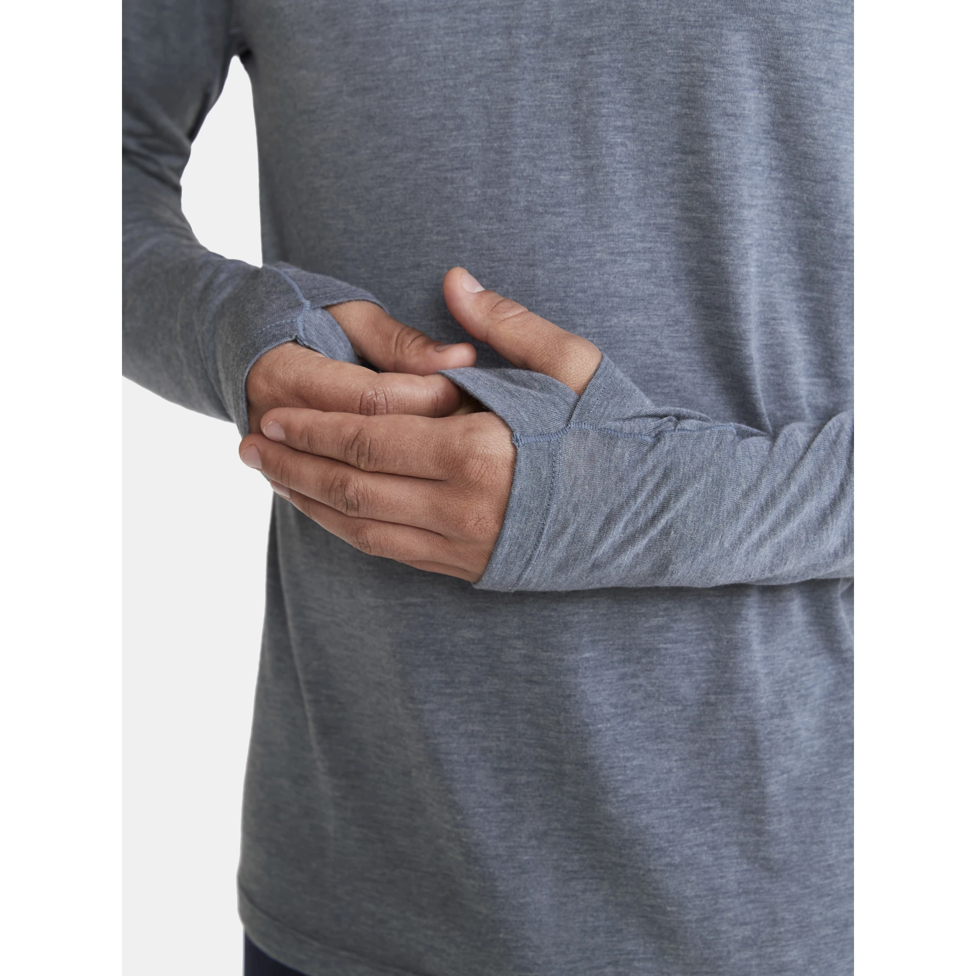 CRAFT ADV_SubZ_Wool_LS_Tee_2_M 1911332 362200 FLOW-MELANGE
