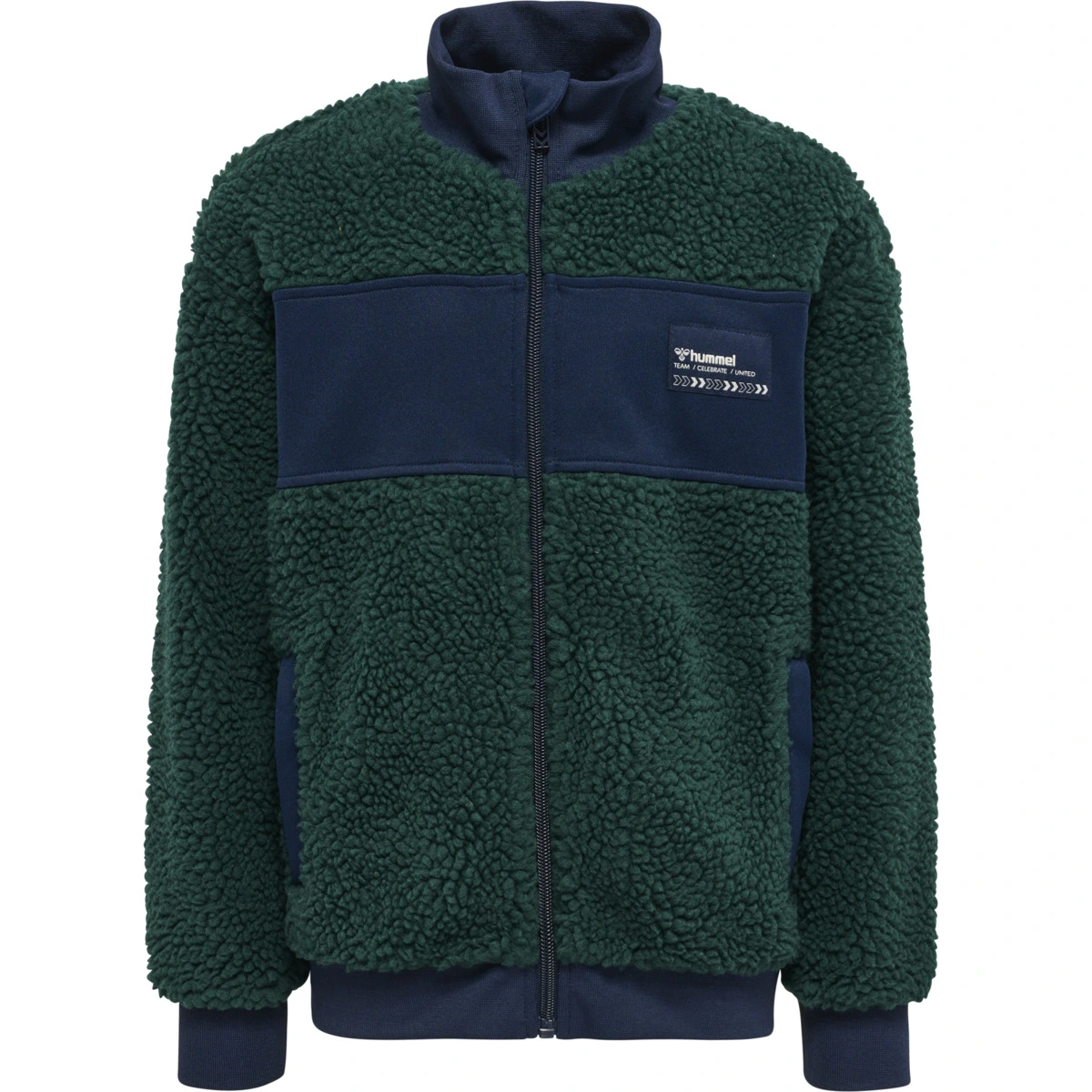 HUMMEL hmlEVAN_ZIP_JACKET 215255 6470 DEEP TEAL