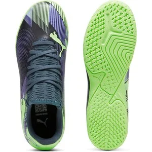 PUMA Kinder_Fussball_Hallenschuhe_FUTURE_7_PLAY_IT_Jr 107952 003 Gray Skies-Elektro Purple-