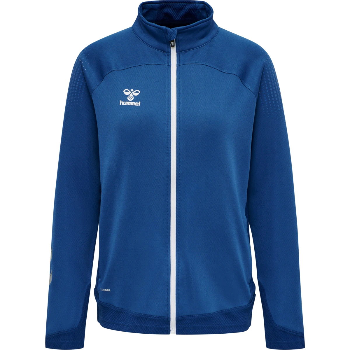 HUMMEL HUMMEL_Damen_Sweatshirt_hml_LEAD_WOMEN_POLY_ZIP 211854 7045 TRUE BLUE