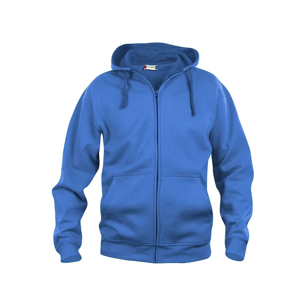 CLIQUE Basic_Hoody_Full_Zip 021034 55 royalblau