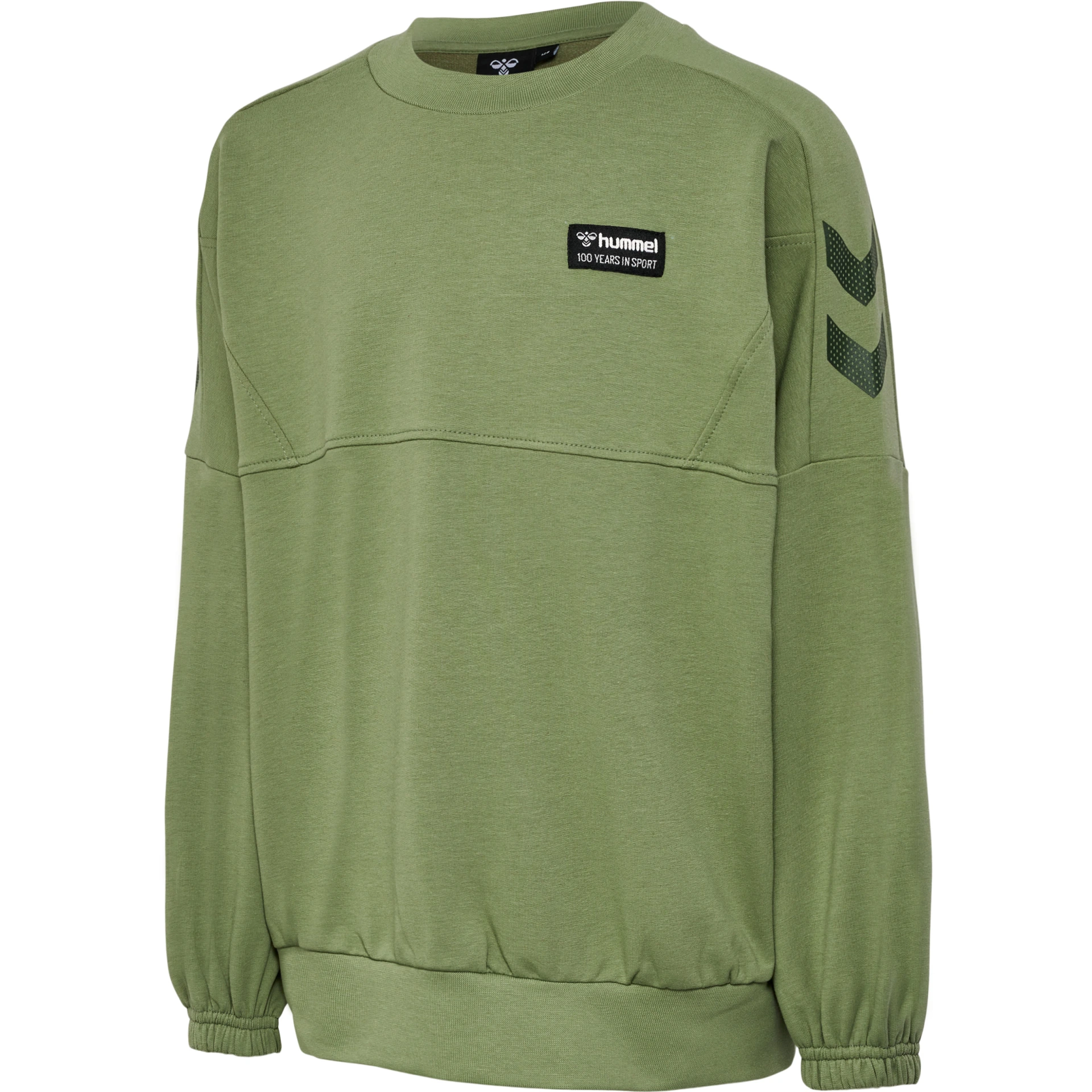 HUMMEL hmlTUBA_SWEATSHIRT___OIL_GREEN___146 221020 7400 OIL GREEN