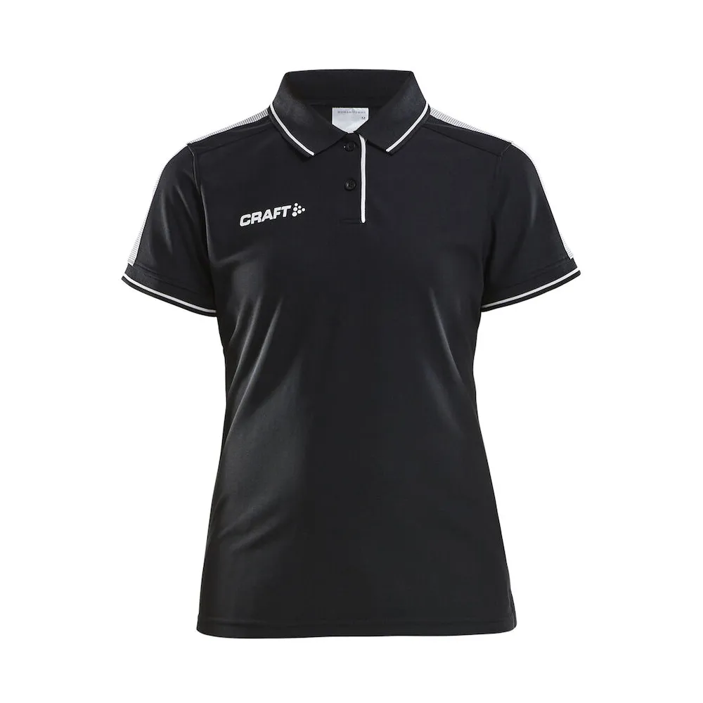 CRAFT Pro_Control_Poloshirt_W 1906735 999900 BLACK/WHITE