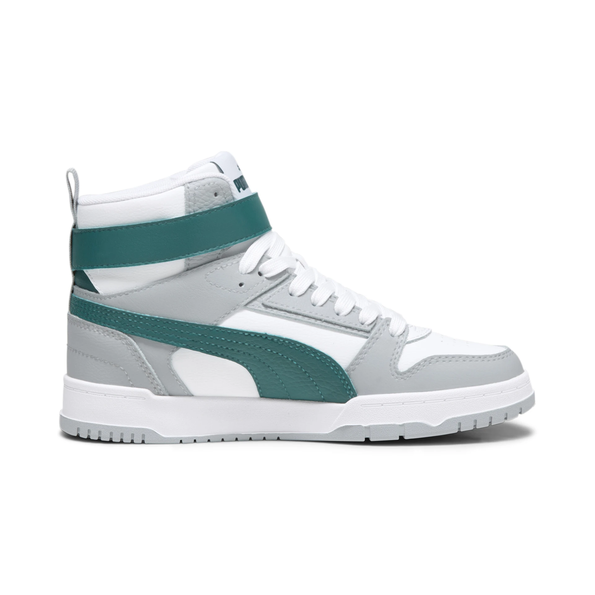 PUMA RBD_Game_Jr 386172 007 PUMA WHITE-MALACHITE-COOL 