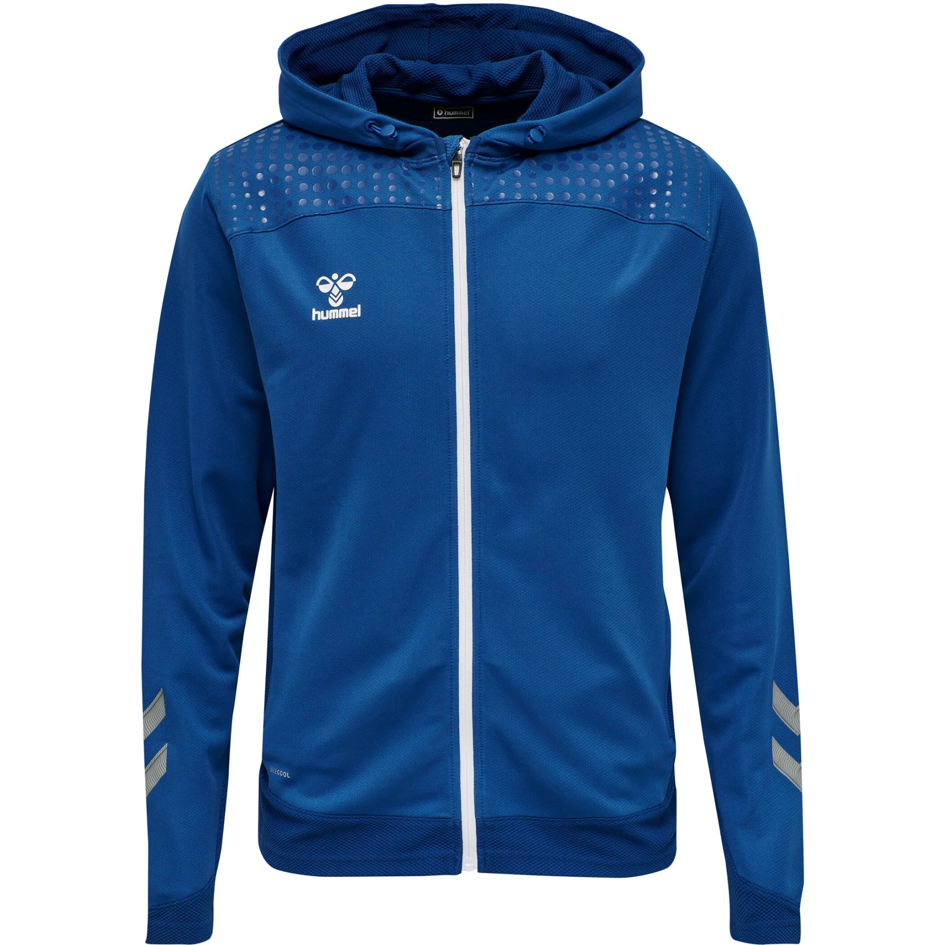 HUMMEL HUMMEL_Herren_Kapuzensweat_LEAD_ZIP_POLY_HOODIE 207411 7045 TRUE BLUE