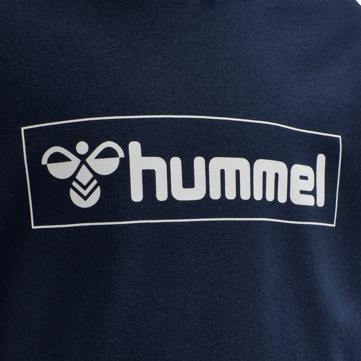 HUMMEL hmlBOX_HOODIE 213321 1009 BLACK IRIS