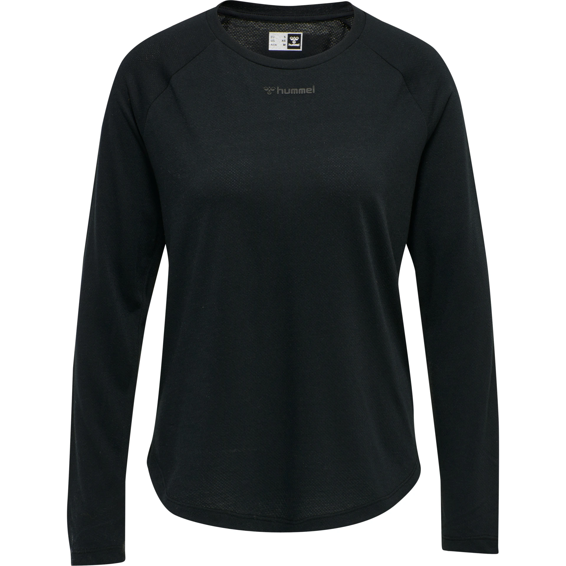 HUMMEL hmlMT_VANJA_T_SHIRT_L_S 214244 2001 BLACK