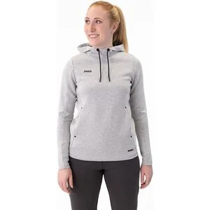 JAKO Damen_Kapuzensweat_Premium_Basics A4T023DA6729D 40 hellgrau meliert