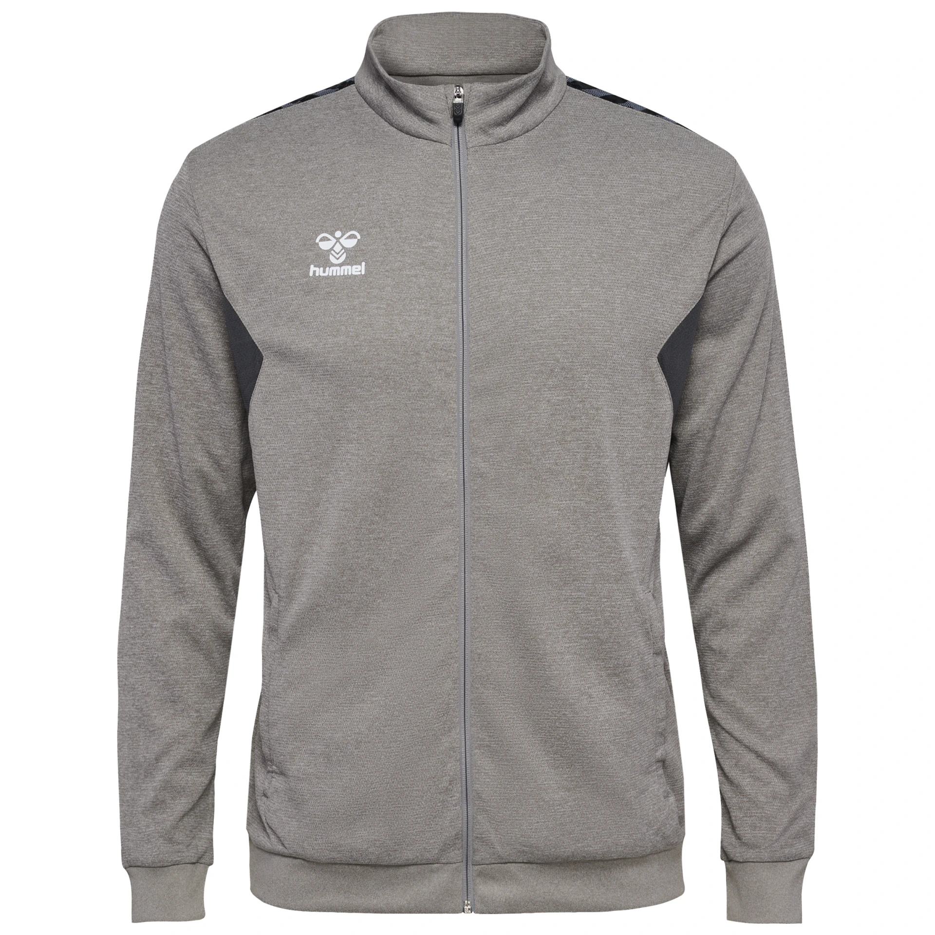 HUMMEL hmlAUTHENTIC_PL_ZIP_JACKET 219982 2006 GREY MELANGE