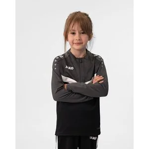 JAKO Kinder_Pullover_Ziptop_Iconic A4T027JU8624K 801 schwarz/anthrazit