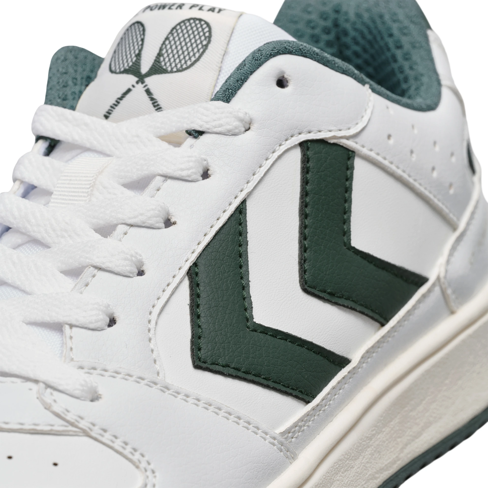 HUMMEL ST_POWER_PLAY_RT___WHITE_GREEN___38 219666 9208 WHITE/GREEN