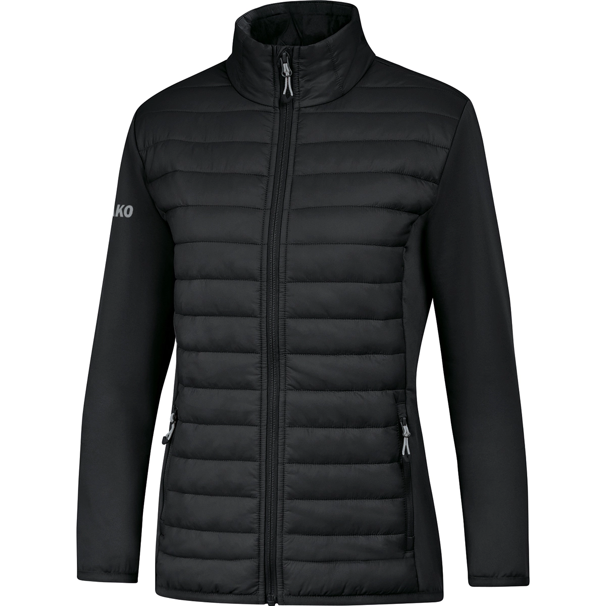 JAKO Fussball___Teamsport_Textil___Allwetterjacken_Hybridjacke_Premium_Damen 7004D 08 schwarz