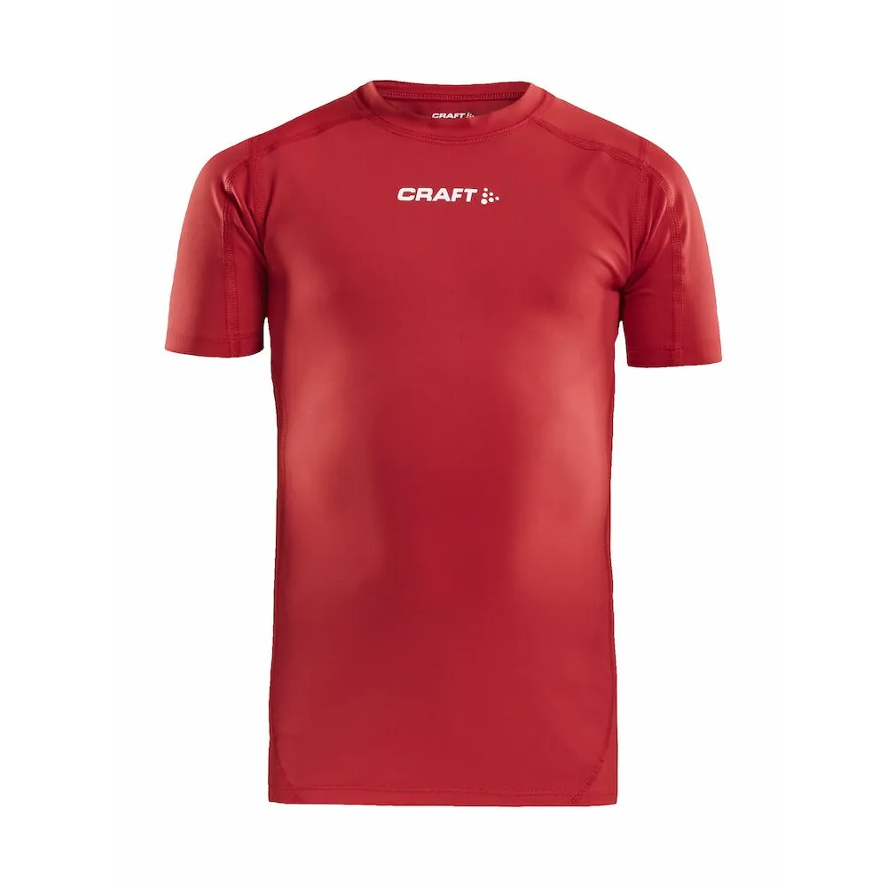 CRAFT Pro_Control_Compression_Tee_Jr 1906859 430000 BRIGHT RED