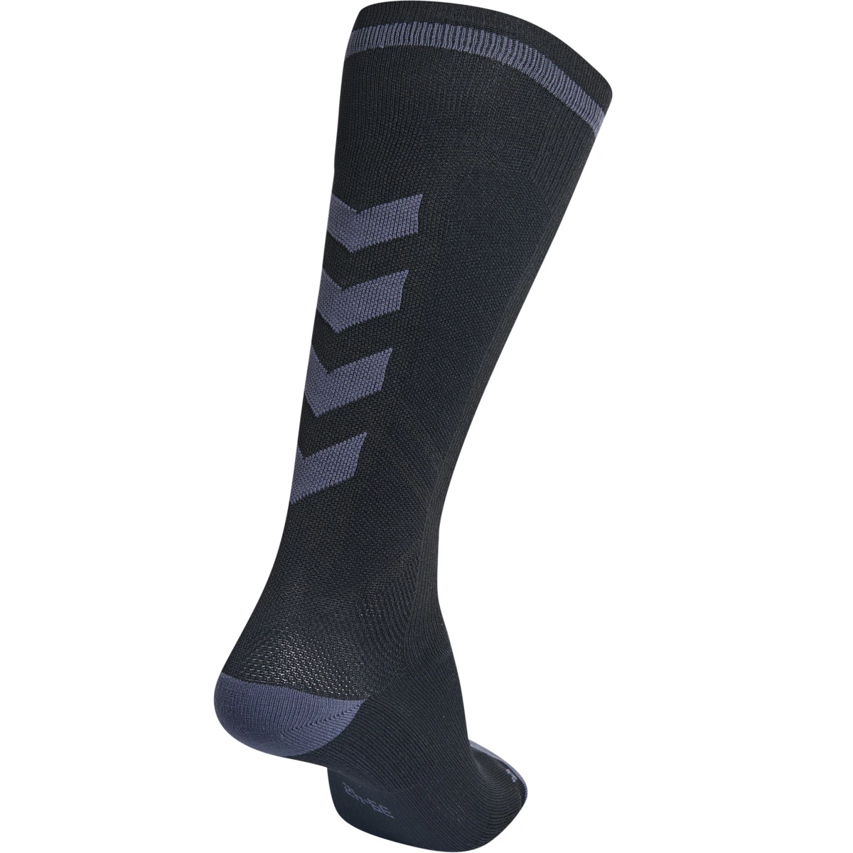 HUMMEL Socken__ELITE_INDOOR_SOCK_HIGH 204044 1006 BLACK/ASPHALT