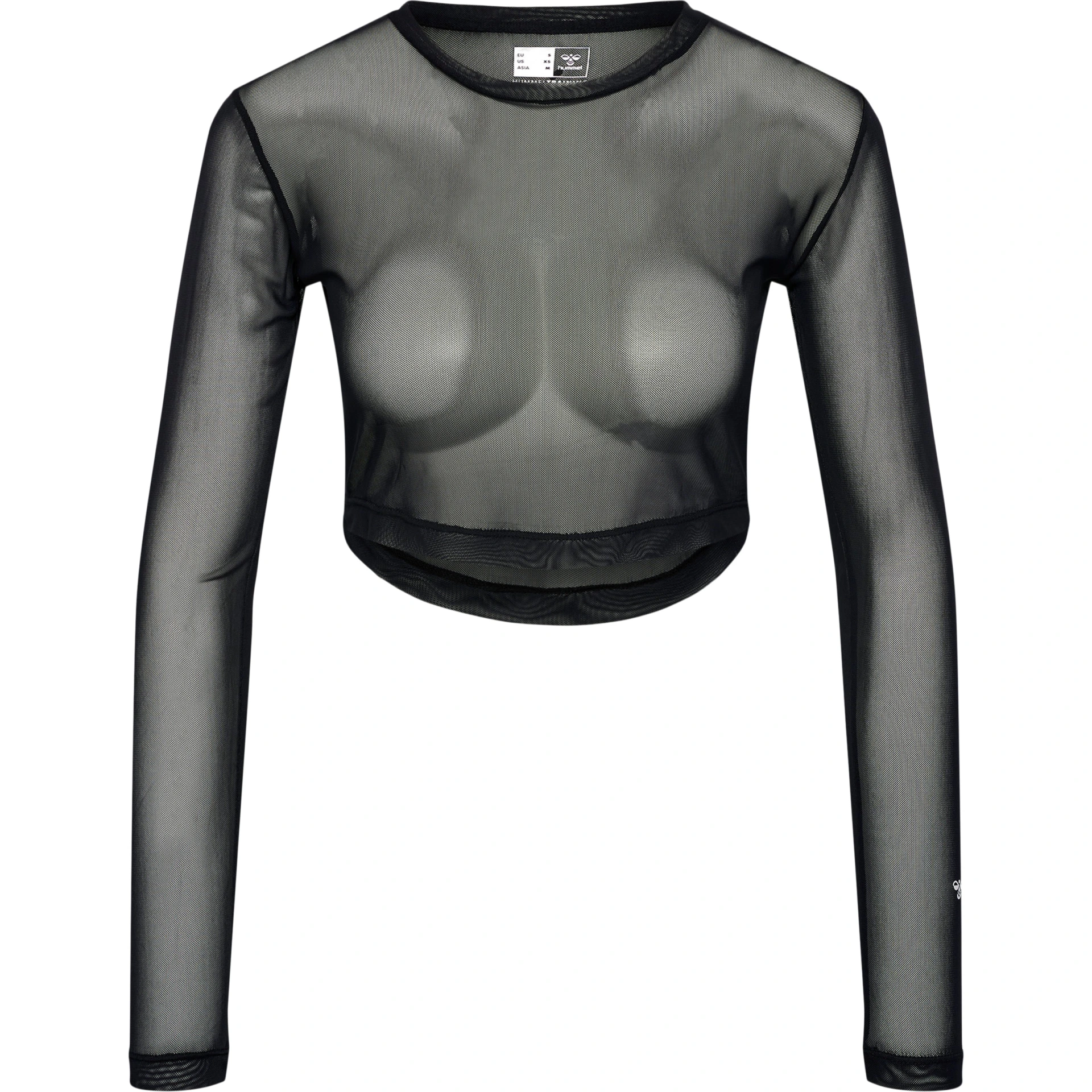 HUMMEL hmlMT_FIERCE_MESH_T_SHIRT_L_S 221762 2001 BLACK