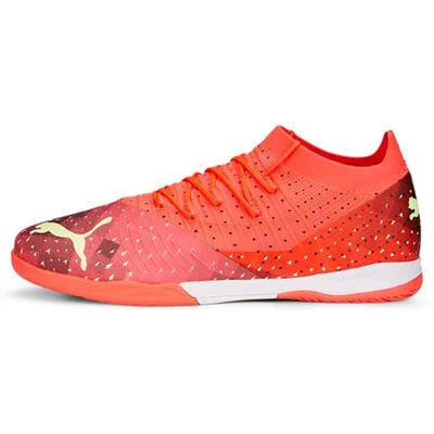 PUMA Herren_Fussball_Hallenschuhe_FUTURE_Z_34_IT 107003 003 FIERY CORAL-FIZZY LIGHT-PU