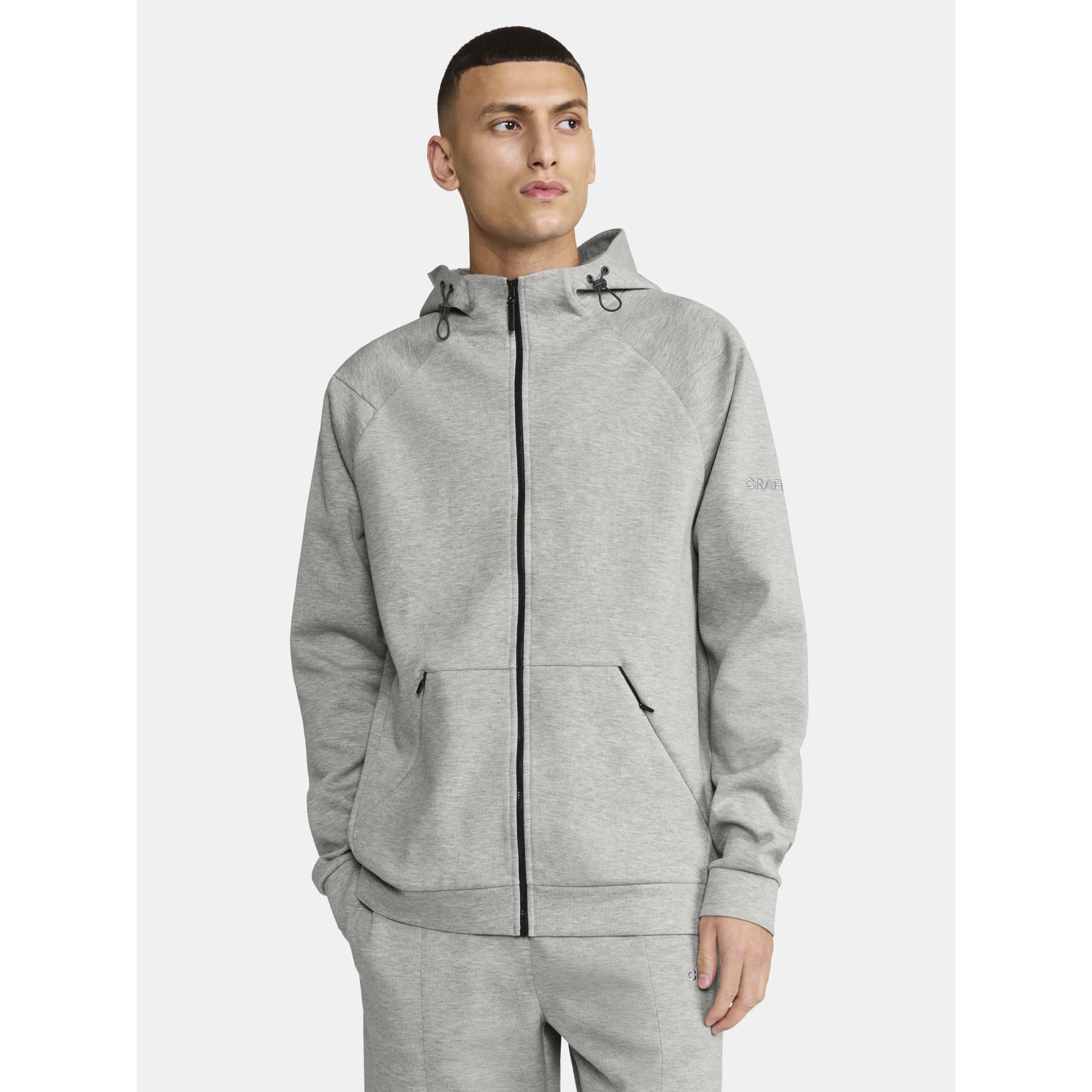 CRAFT ADV_JOIN_FZ_HOODIE_M 1914706 950000 GREY MELANGE