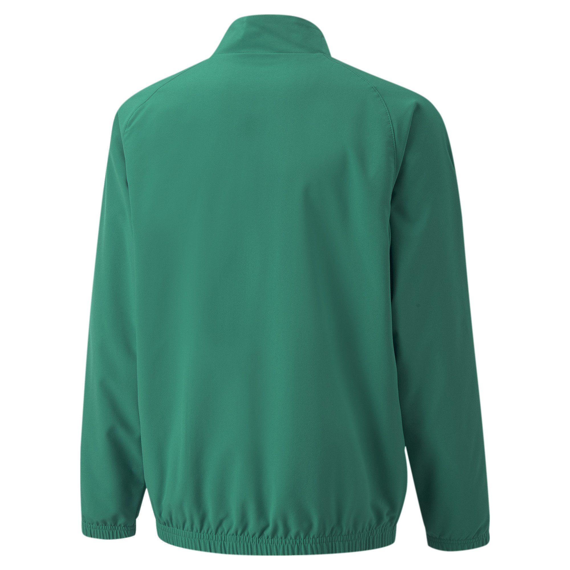 PUMA teamLIGA_Sideline_Jkt_Jr 657260 005 PEPPER GREEN-PUMA WHITE