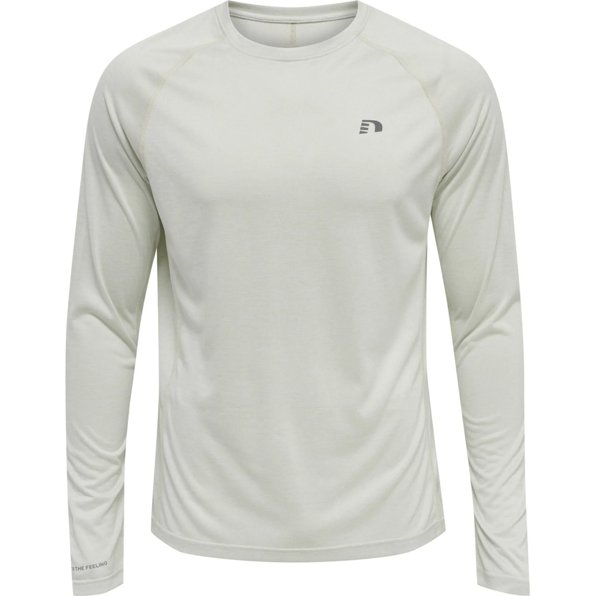 NEWLINE Herren_Shirt_MEN_RUNNING_L_S 510135 1113 OYSTER MUSHROOM MELANGE
