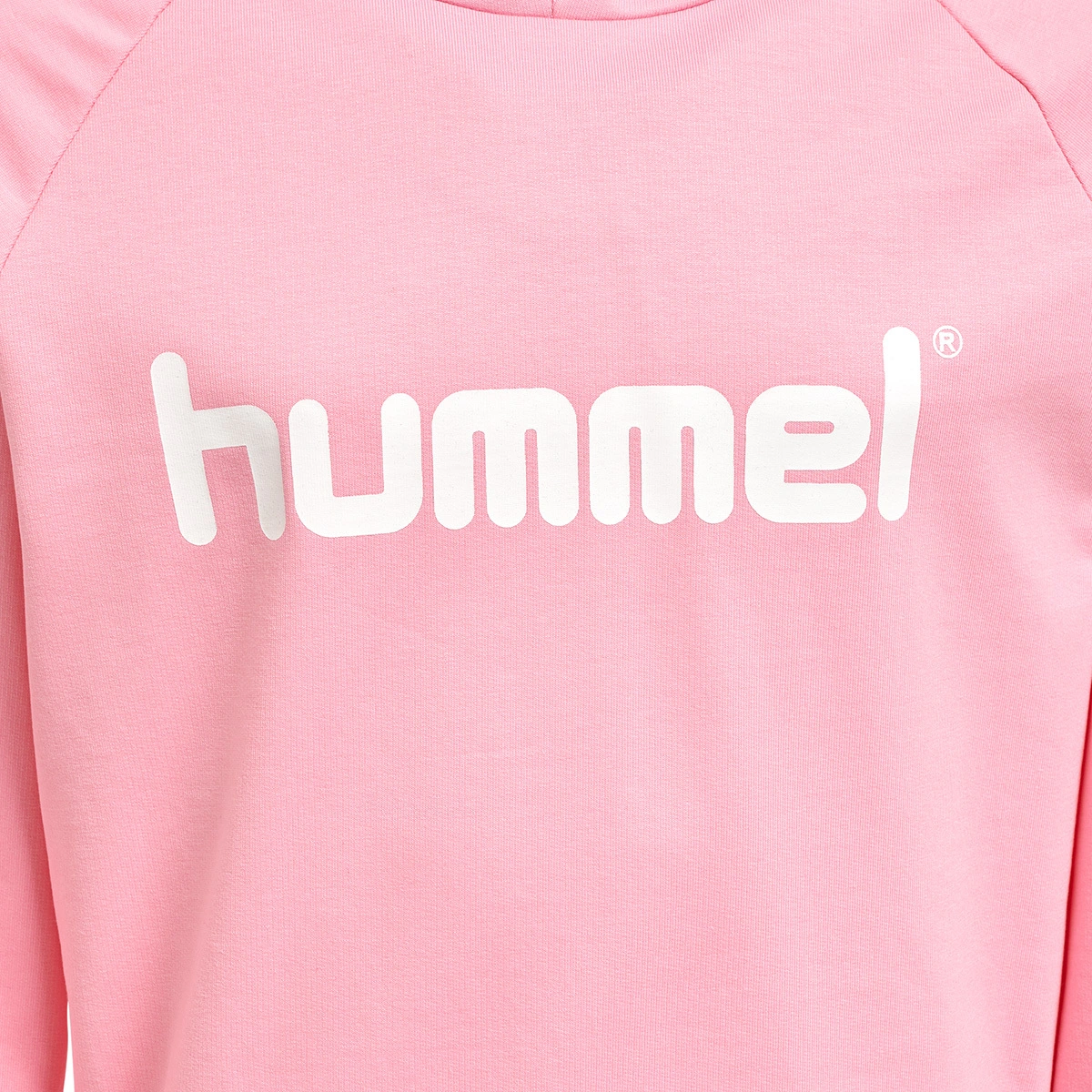 HUMMEL HMLGO_KIDS_COTTON_LOGO_HOODIE 203512 3257 COTTON CANDY