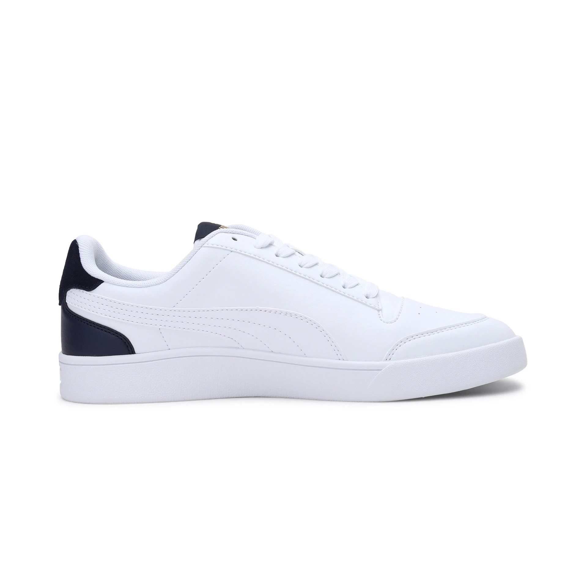 PUMA Herren_FreizeitschuheShuffle 309668 005 PUMA WHITE-PUMA WHITE-PEAC