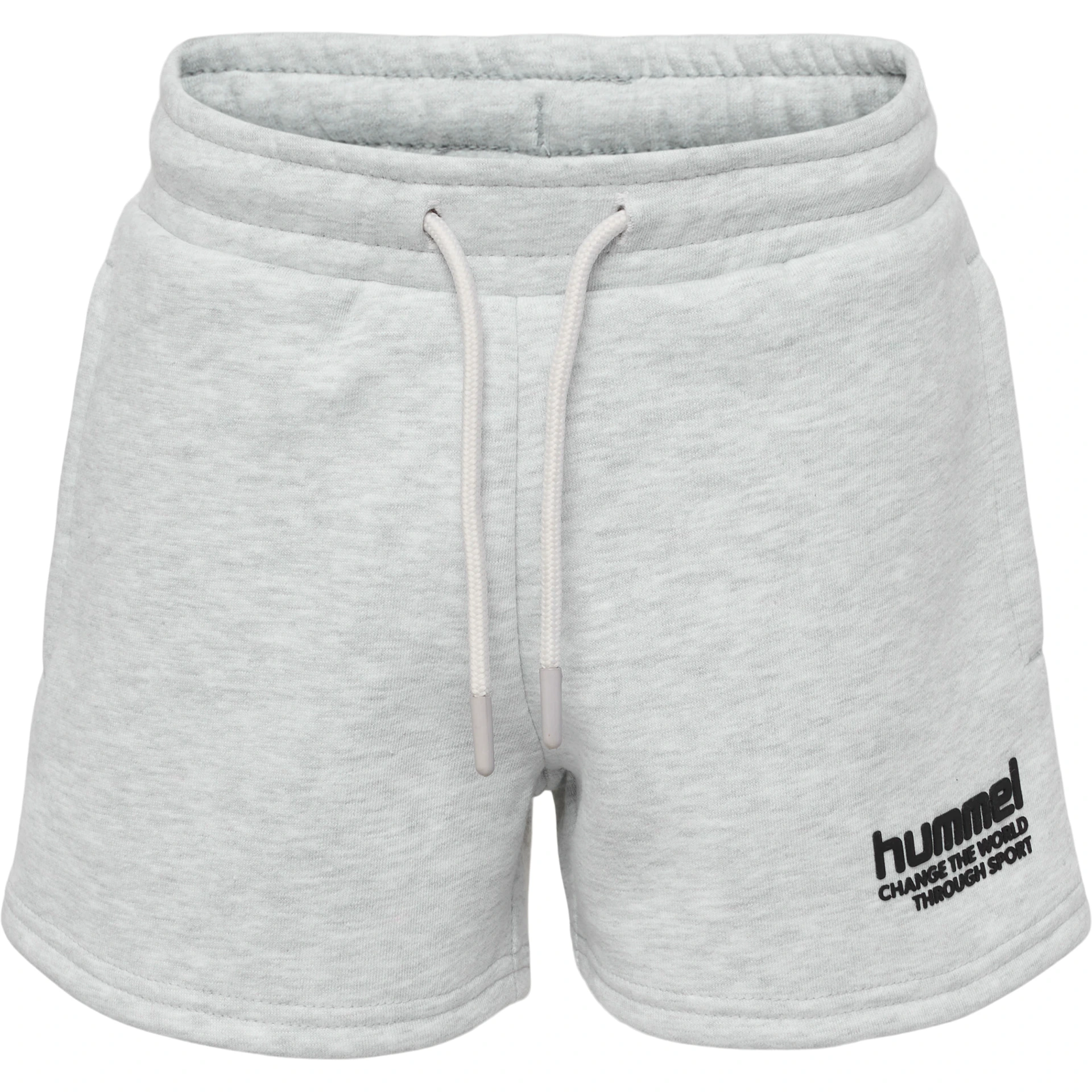 HUMMEL hmlPURE_SHORTS___ULTRA_LIGHT_GREY_MELANGE___104 218631 1168 ULTRA LIGHT GREY MELANGE