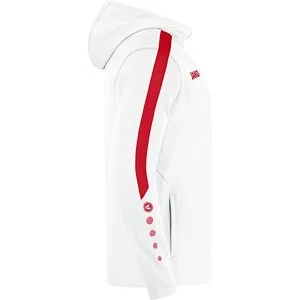 JAKO Kinder_Kapuzensweat_Kapuzenjacke_Power A4T023KI6823K 004 weiß/rot