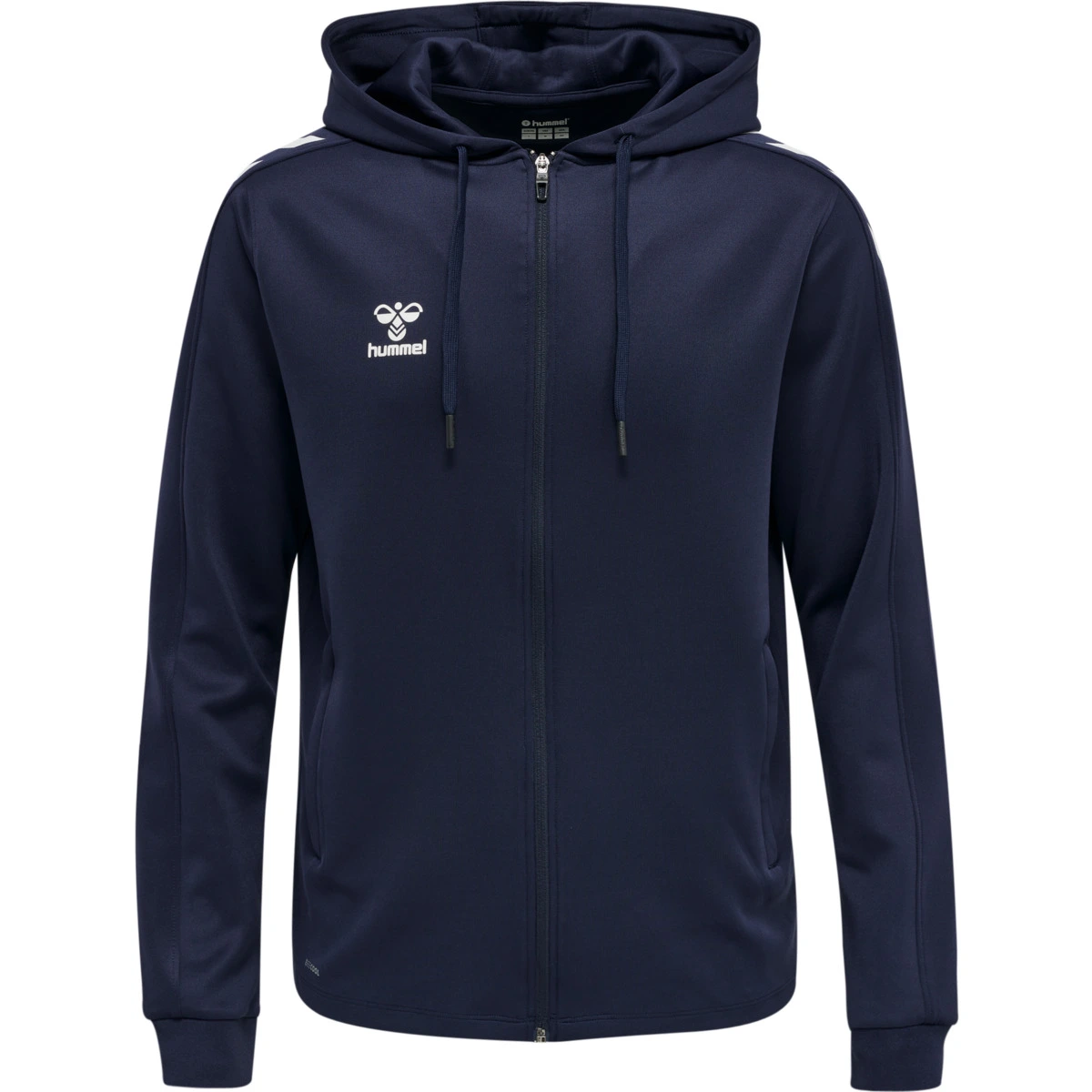 HUMMEL HUMMEL_Unisex_Adults_Unisex_Kids_hmlCORE_XK_POLY_ZIP_HOOD_SWEAT 211484 7026 MARINE