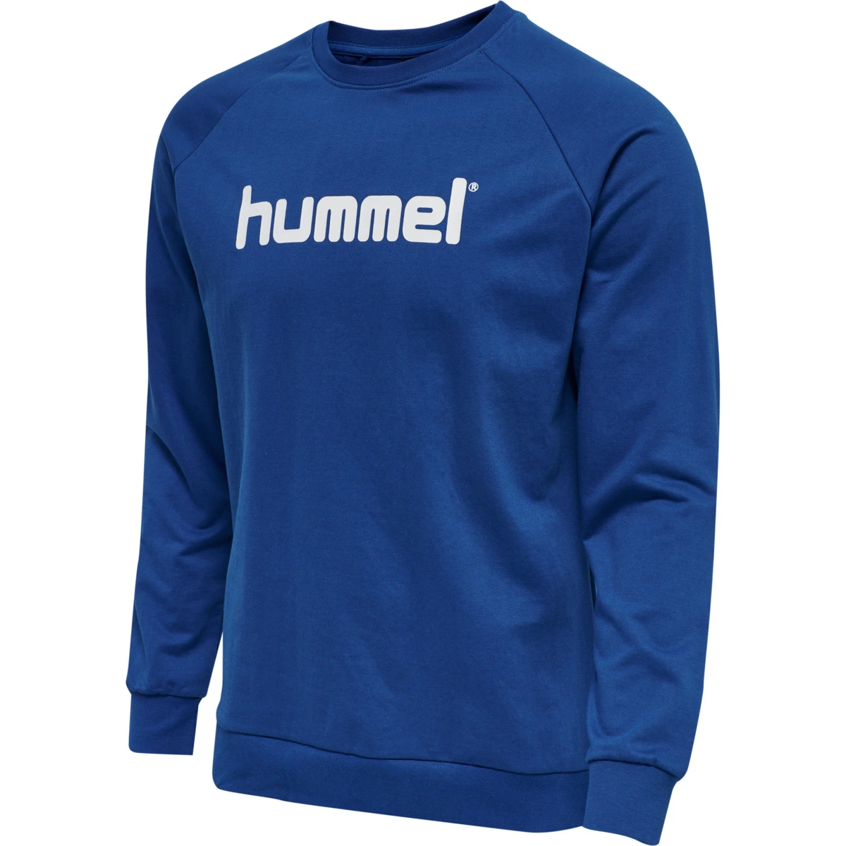 HUMMEL Damen_Sweatshirt_HMLGO_COTTON_LOGO 203519 7045 TRUE BLUE